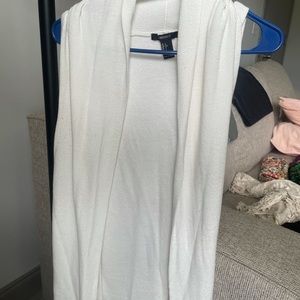 Forever 21 Sleeveless Cardigan